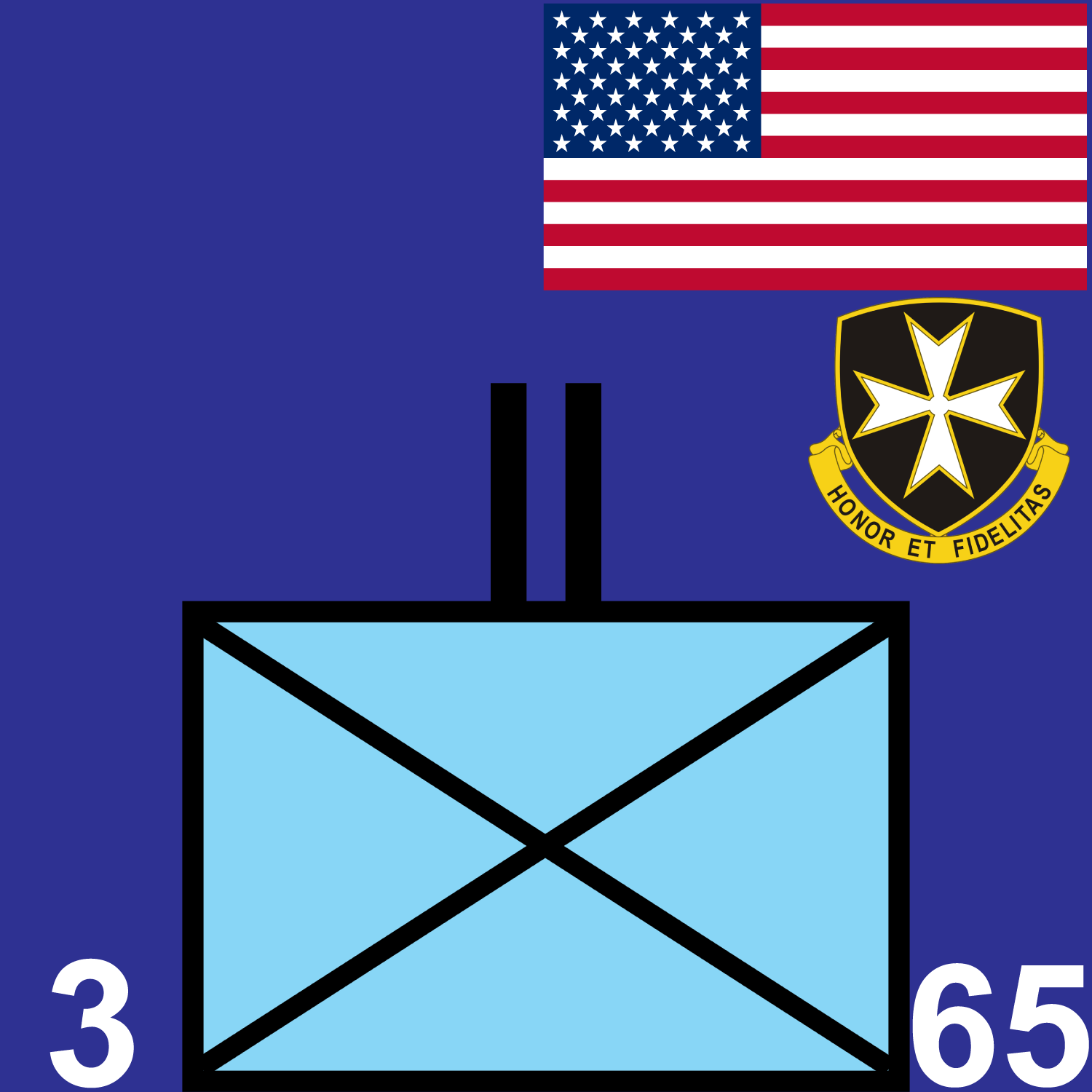 3d Battalion, 65th Infantry Regiment icon